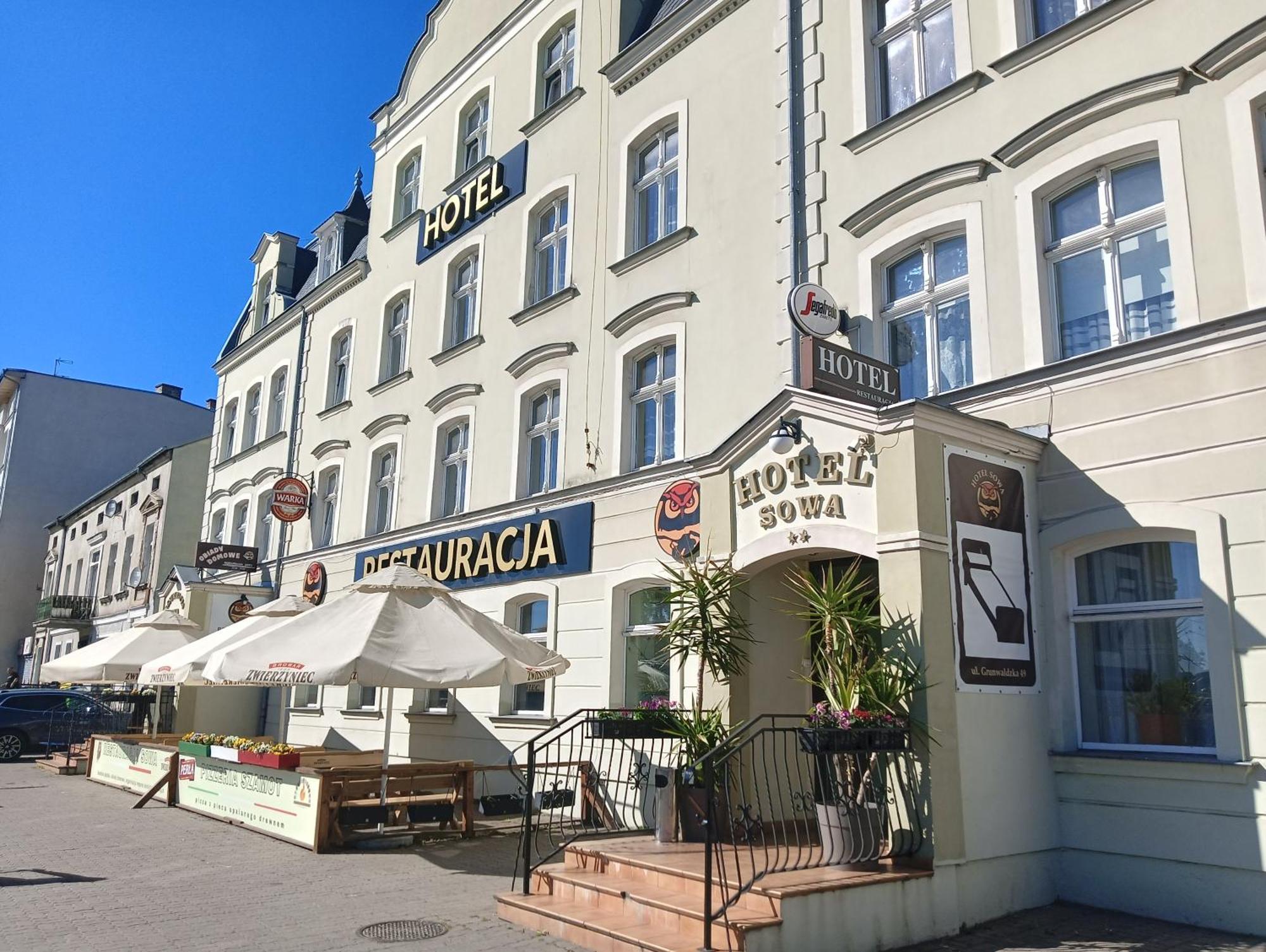 Hotel Sowa Эльблонг Экстерьер фото