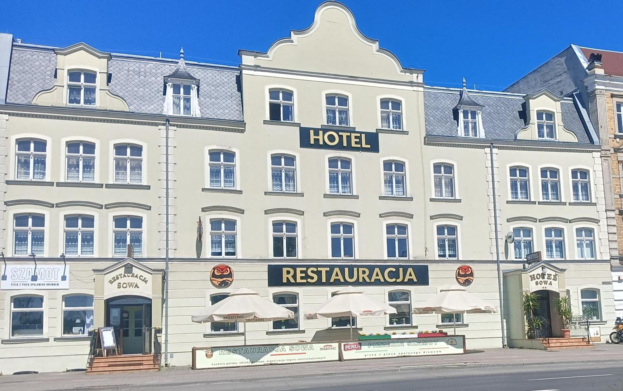 Hotel Sowa Эльблонг Экстерьер фото
